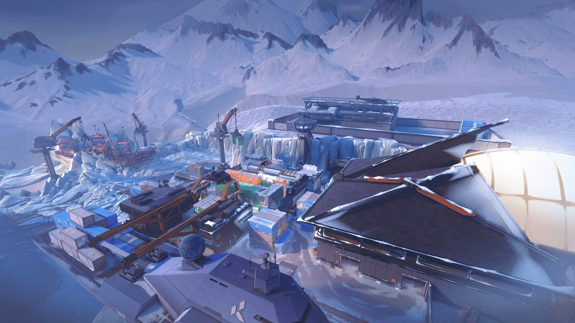 Icebox's map layout
