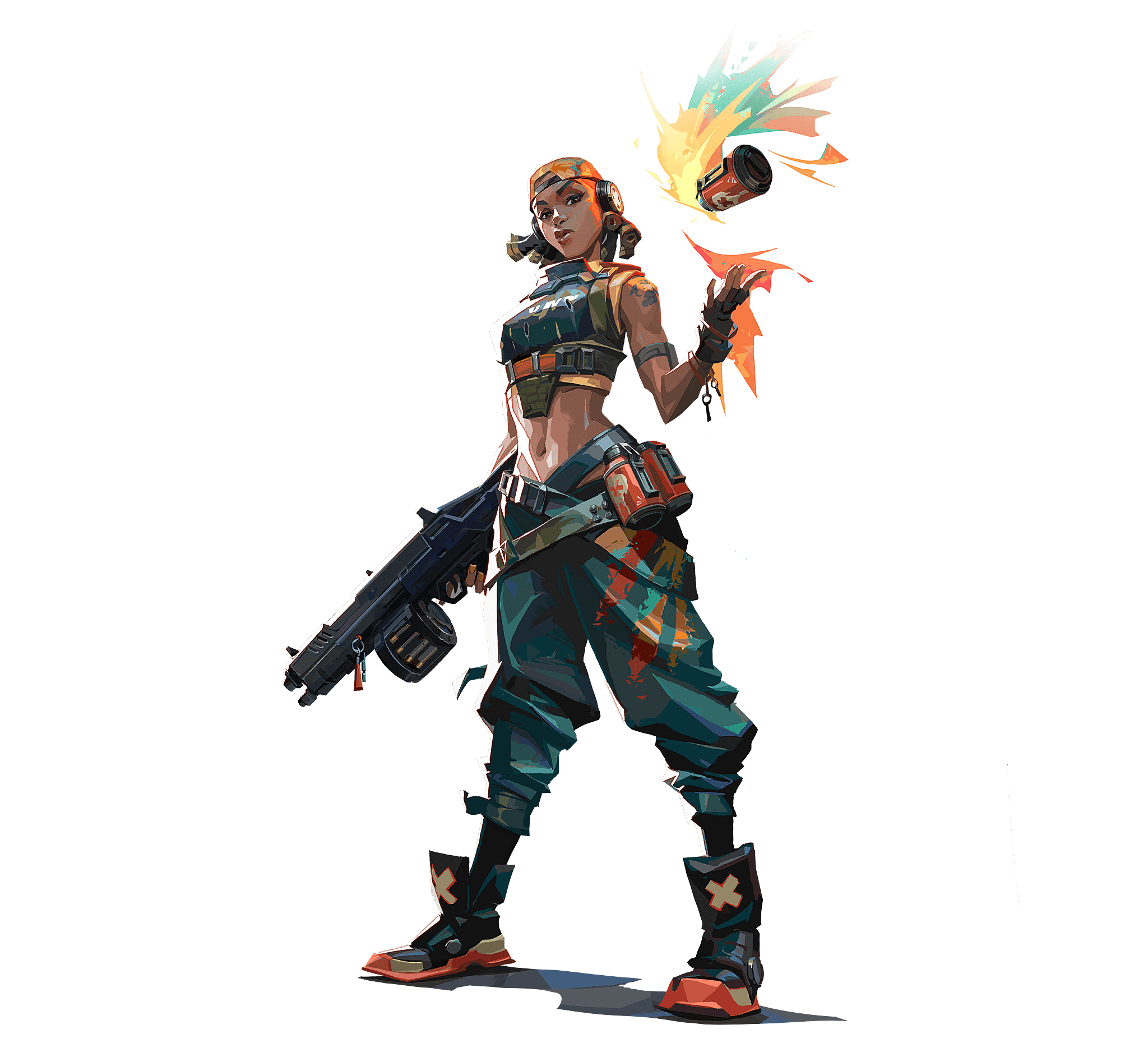 Raze full portrait